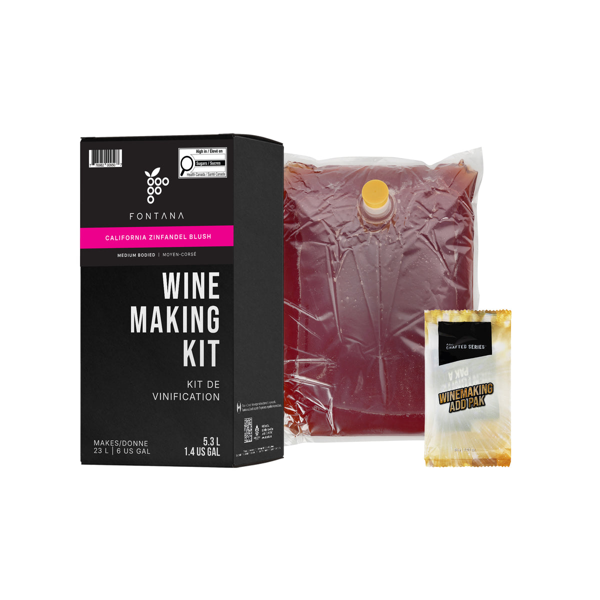 California Zinfandel Blush Wine Kit